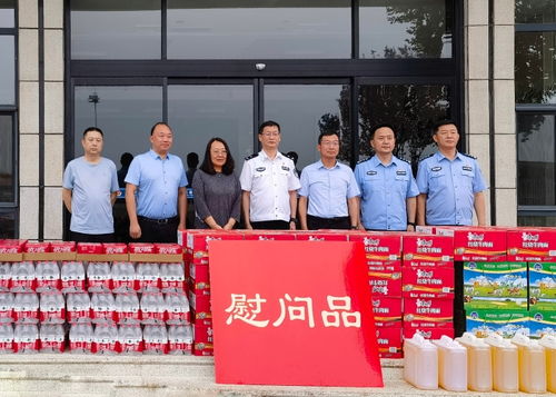 高温酷暑送清凉 警民共建保畅通 ——集团建设部、工程技术公司、养护分公司慰问高速交警北戴河指挥中心